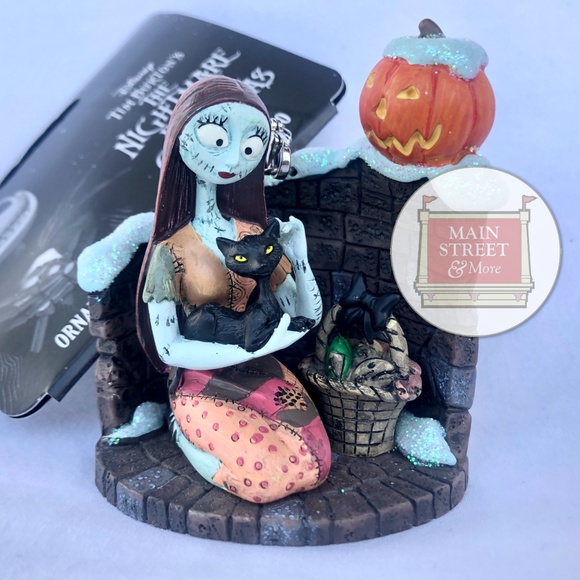 Disney Other - Disney Nightmare Before Christmas SALLY Cat Pumpkin Ornament - NEW